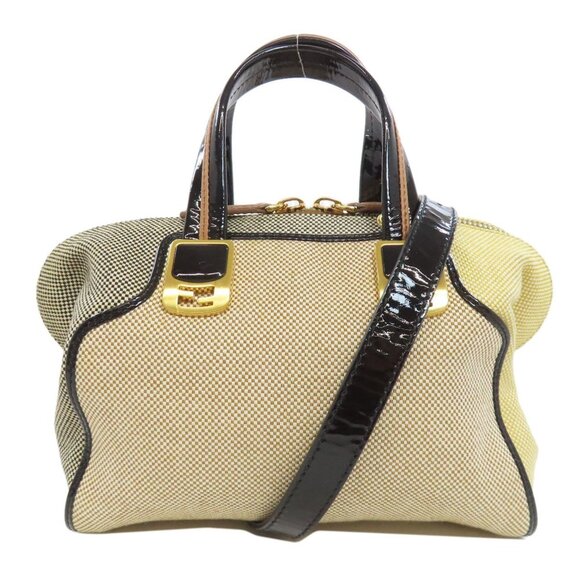 Fendi Handbags - FENDI Beige Bag